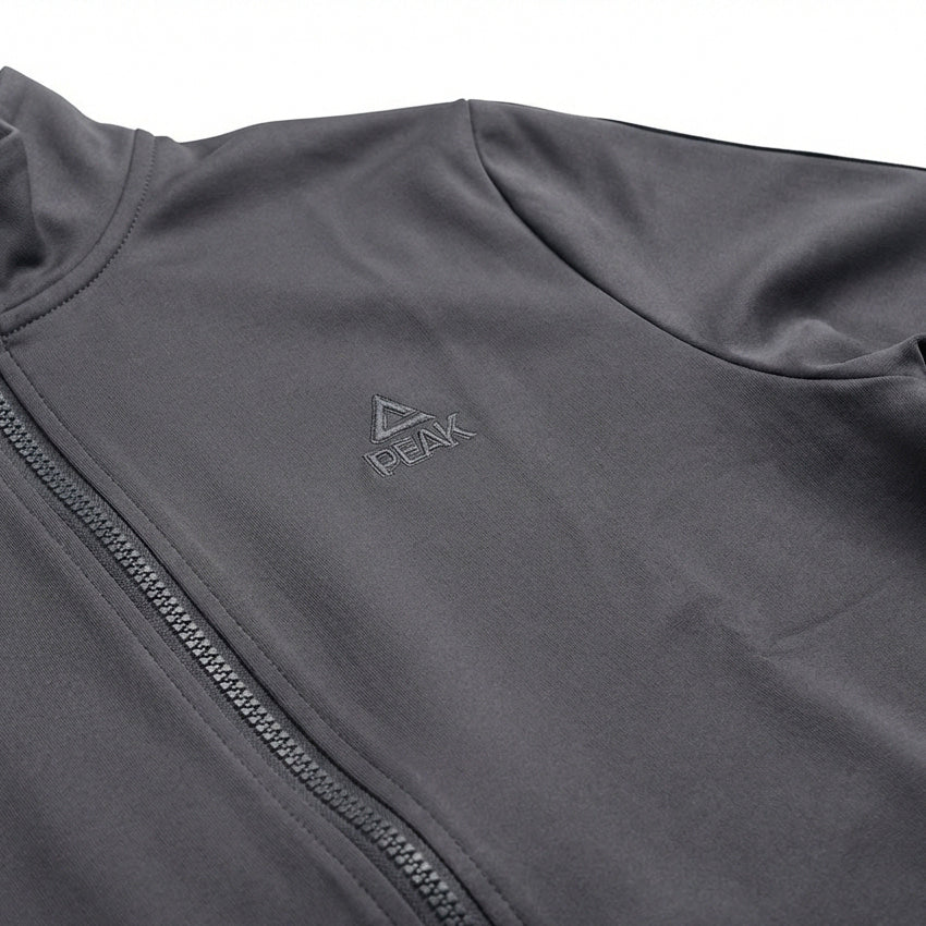 Peak Knitted Tracksuit Magnetic Grey - FW95147-009D