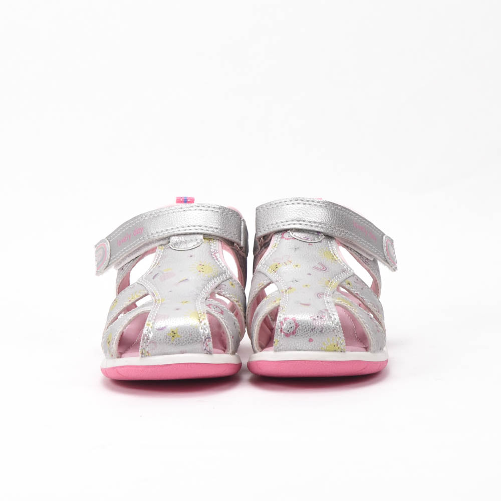 Safety Jogger Sandales Anatomiques Argent Enfant - 607701-SIL-PNK