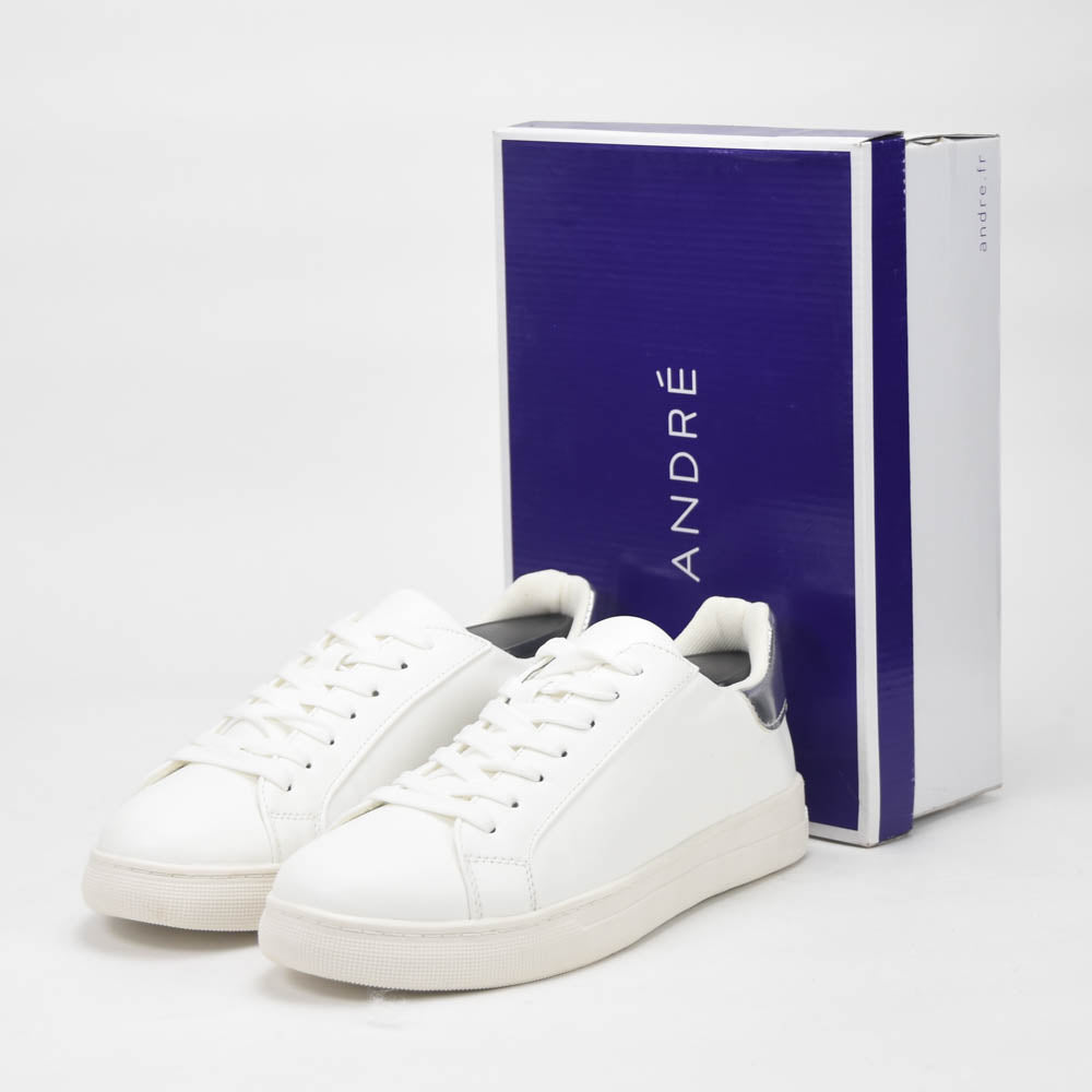 ANDRÉ BASKETS FEMME LEXIE BLANC - 52149371123