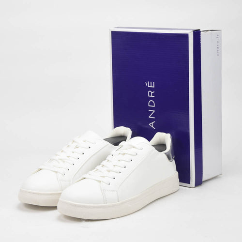 ANDRÉ BASKETS FEMME LEXIE BLANC - 52149371123