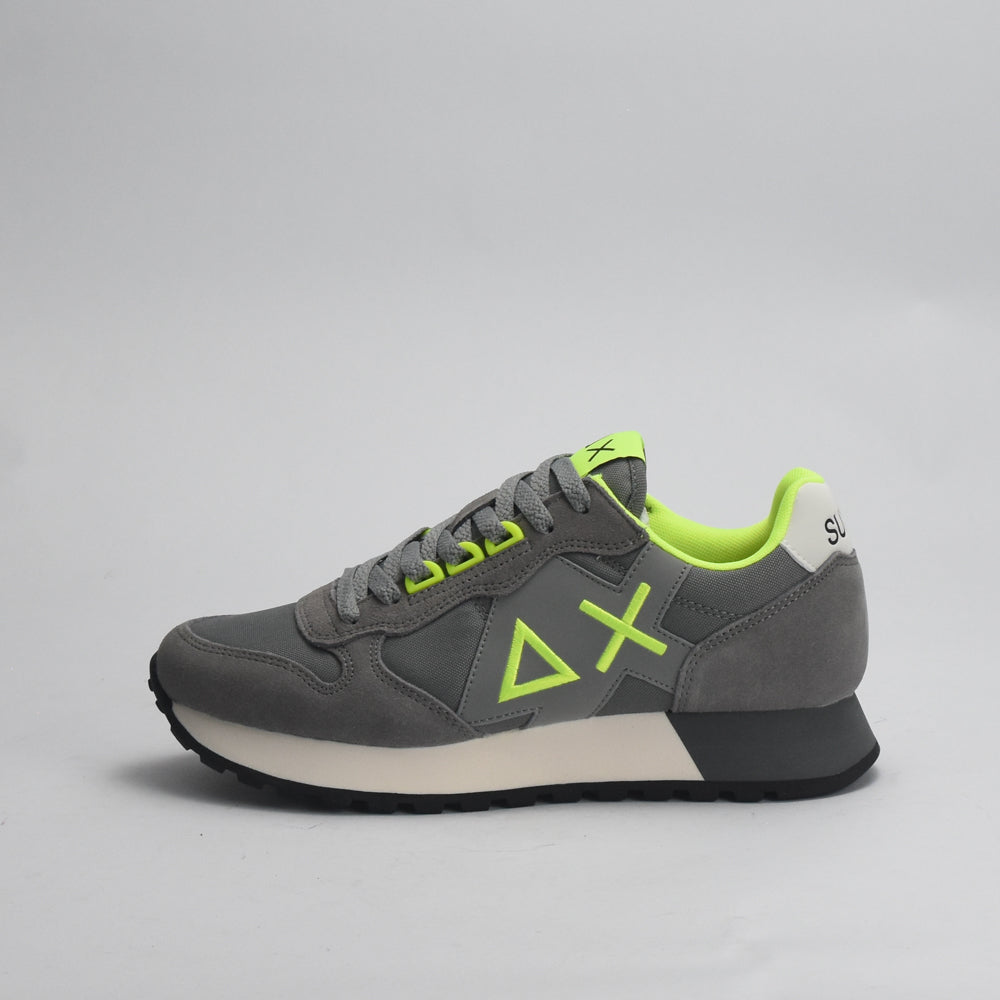 BASKET SUN68 JAKI FLUO 34 GRIGIO MEDIO - Z44115-34