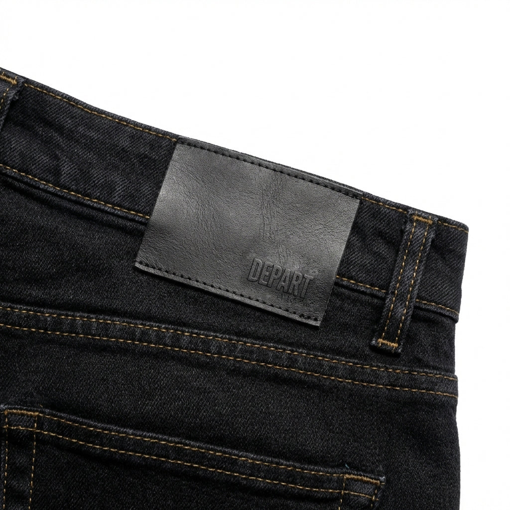 DEPART PANTALON JEAN SLIM HOMME NOIR - G20-000523-BLACK