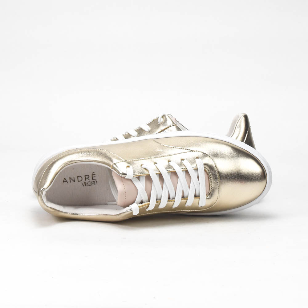 ANDRÉ BASKETS FEMME VIORNE GOLD - 52149870614