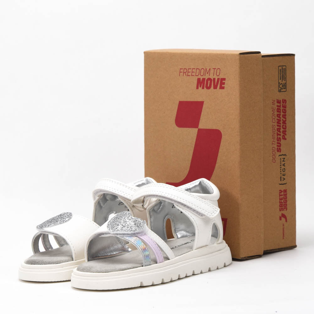Safety Jogger Sandale Fillette - 591782-WHT-SIL