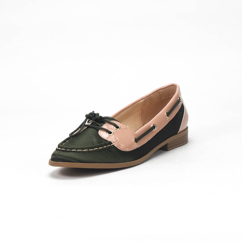 ANDRÉ MOCASSINS FEMME NONETTE VERT MILITAIRE - 52124982205