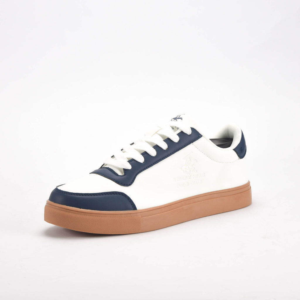 POLO BASKETS POUR HOMME - BPLR23-105-WHT-NAV