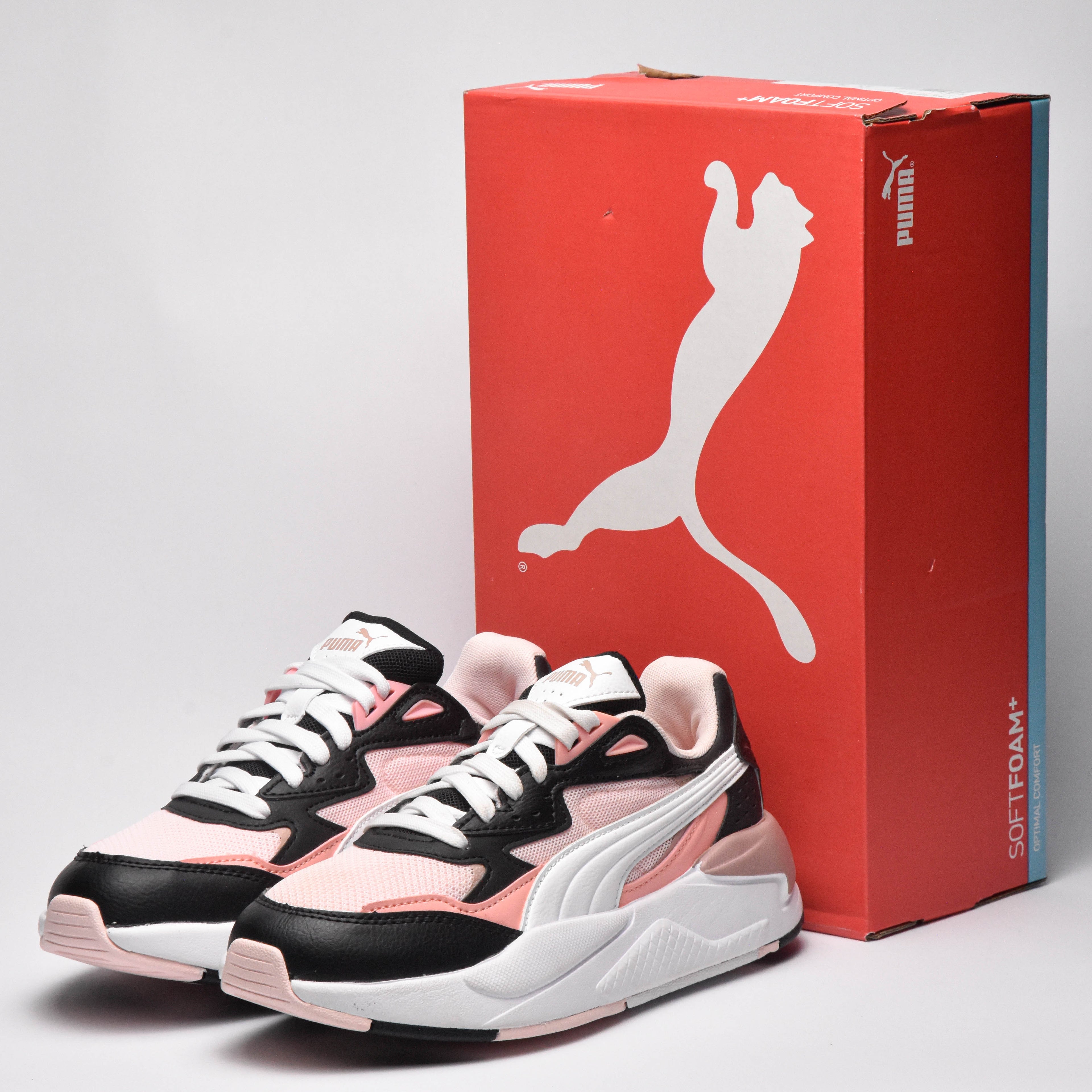 PUMA X-RAY SPEED PINK WHITE BLACK - 38463836