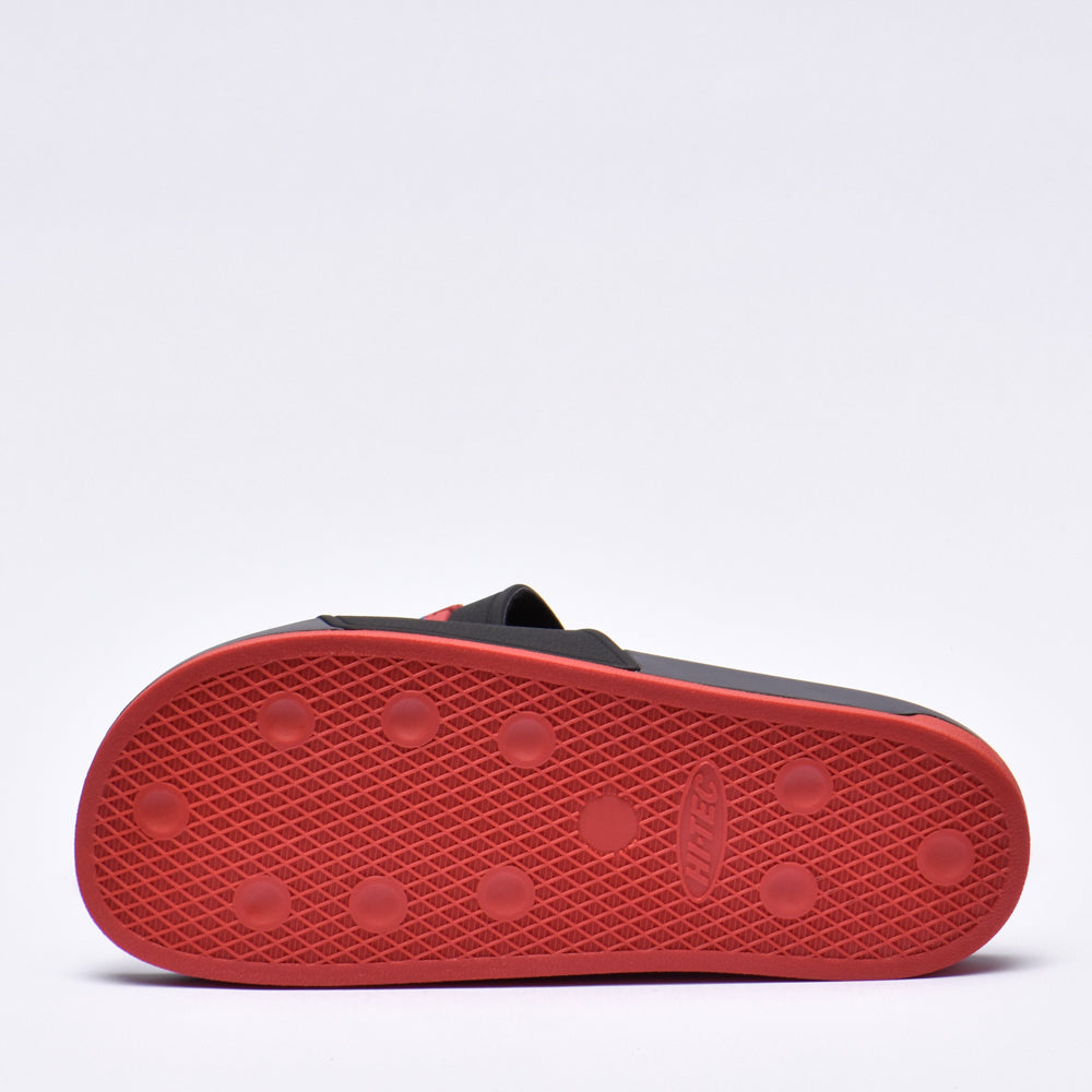 HI TEC HERITAGE SLIDE BLACK RED BLUE - L014798