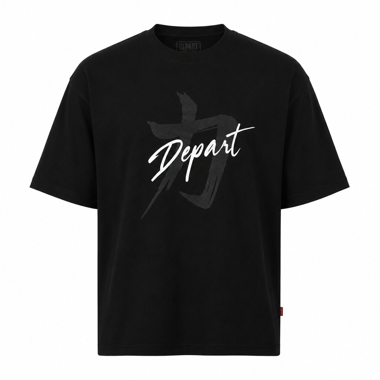Départ Homme T-shirt Oversize Black - MT319-G23-014069