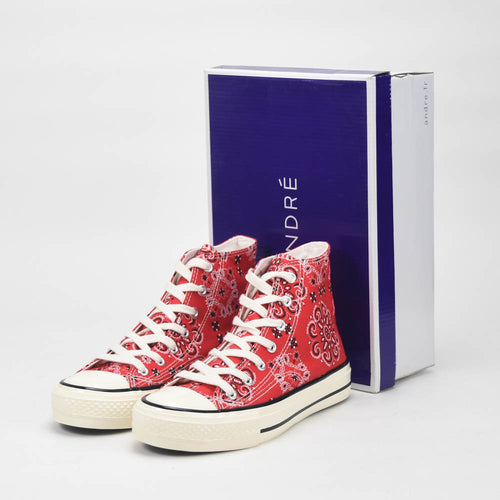 ANDRÉ BASKETS MONTANTES FEMME HEAVEN RED - 52149781607