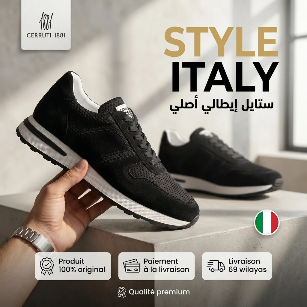 Cerruti 1881 Sneaker lifestyle homme -9472945553664 - CSSU01278-BLACK