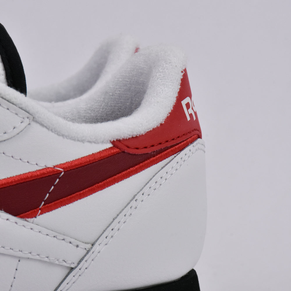 REEBOK CLASSIC LEATHER WHITE/RED/BLACK - 100201077