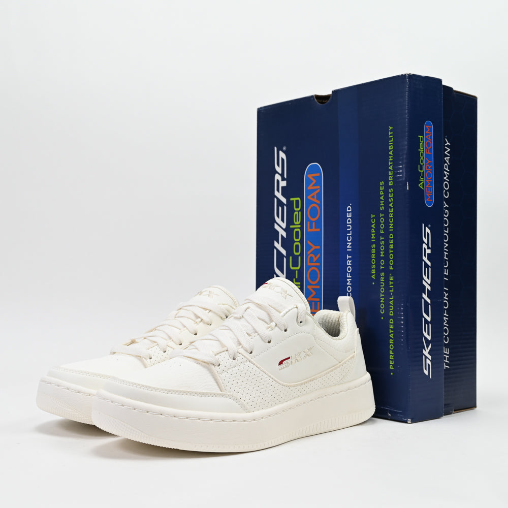 Skechers Sport Court 92 – Ottoman Sneakers - 232472-WHT