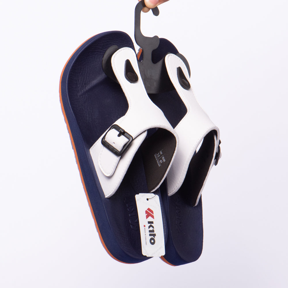 CLAQUETTE KITO - AA54M-WHITE-NAVY