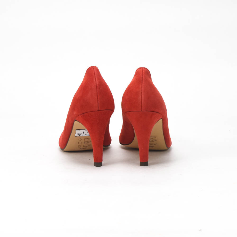 ANDRÉ ESCARPINS FEMME SAPHIR DAIM ORANGE - 52134738408