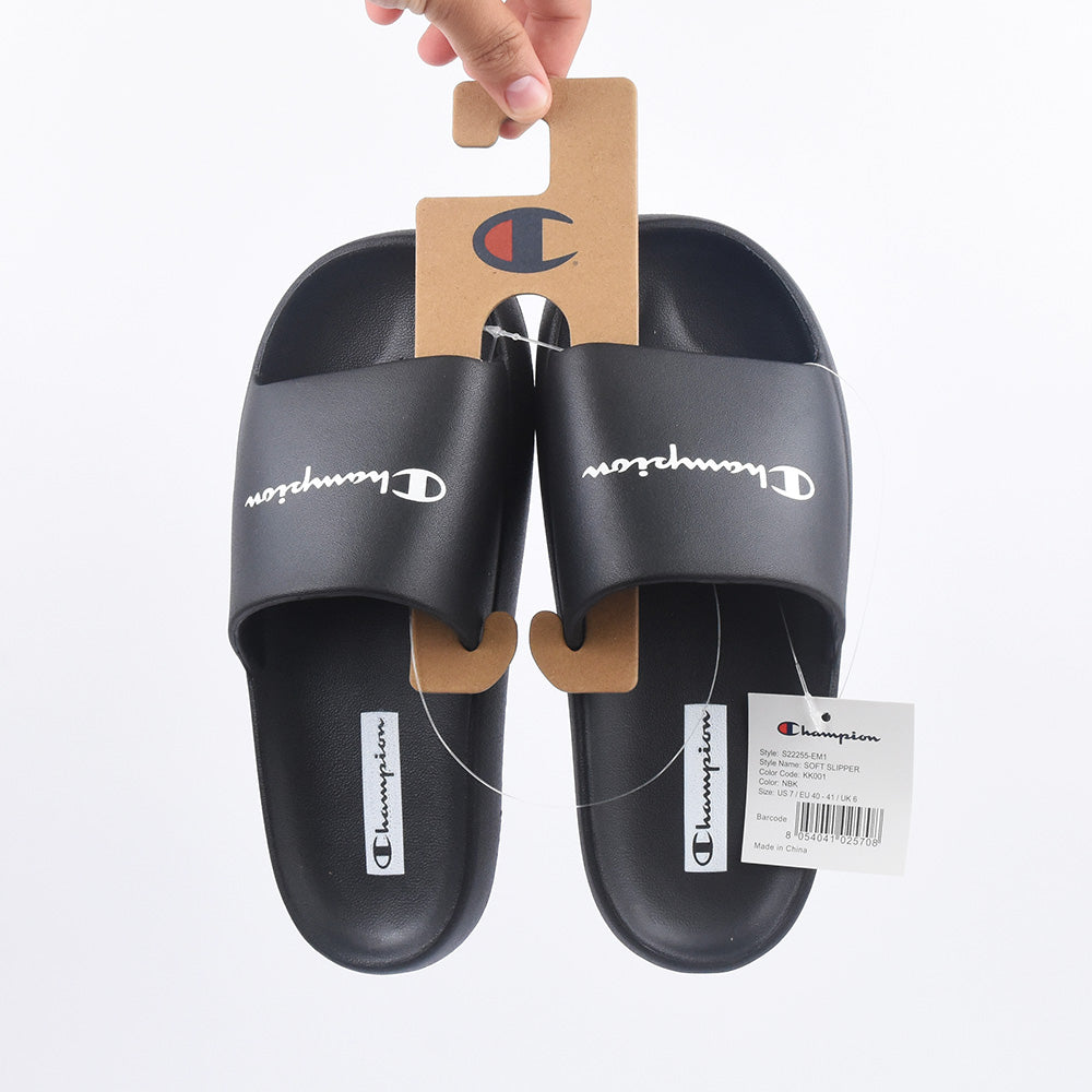 CHAMPION SOFT SLIPPER NBK - S22255-KK001