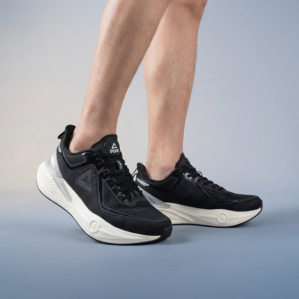 Peak Taichi 7.0 Pro Training Running Shoes Black/White - ET52627H-Z495
