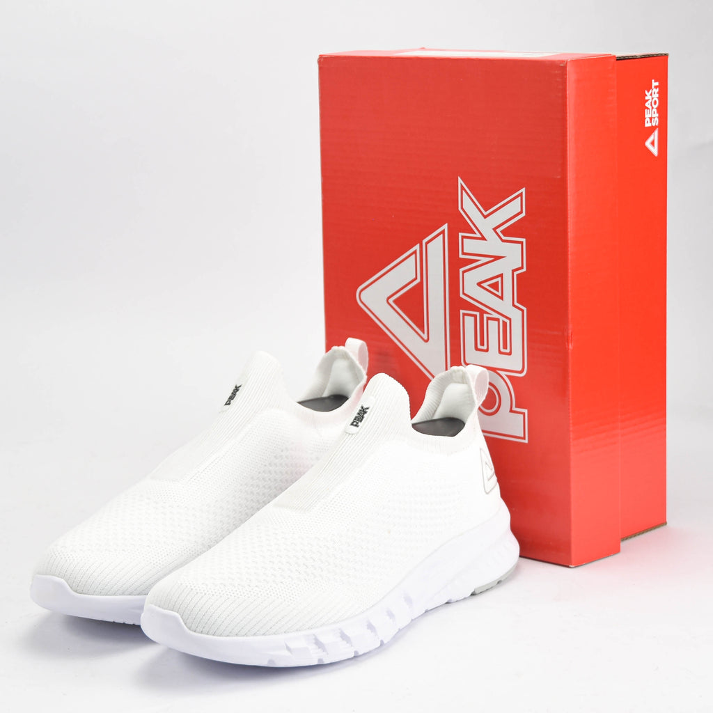 Peak Sports Shoes White/Pale Grey - E39108H-0010