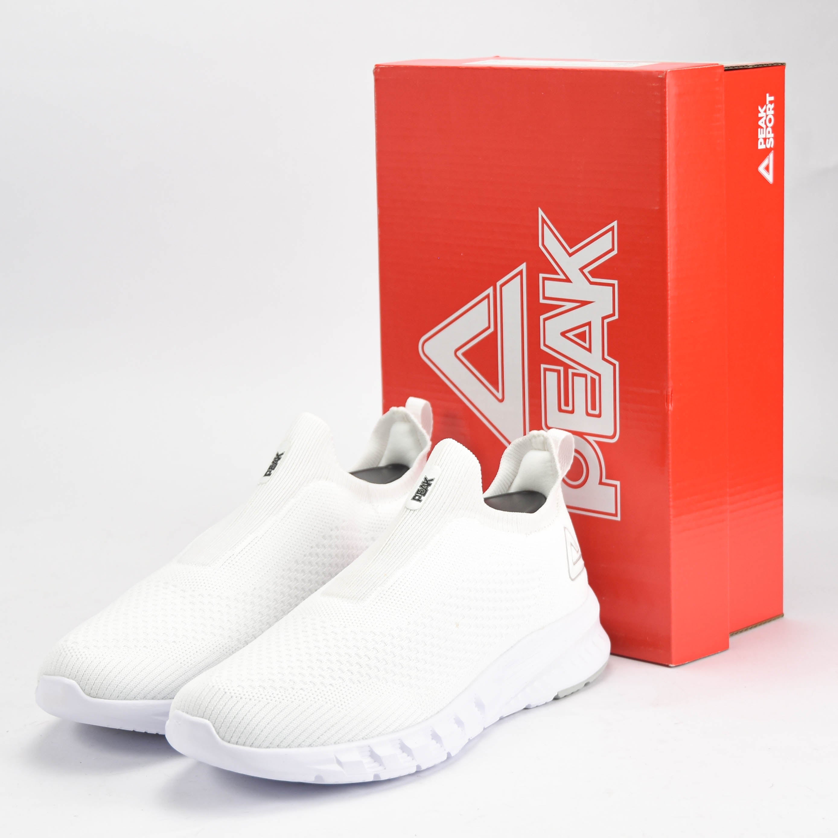 Peak Sports Shoes White/Pale Grey - E39108H-0010