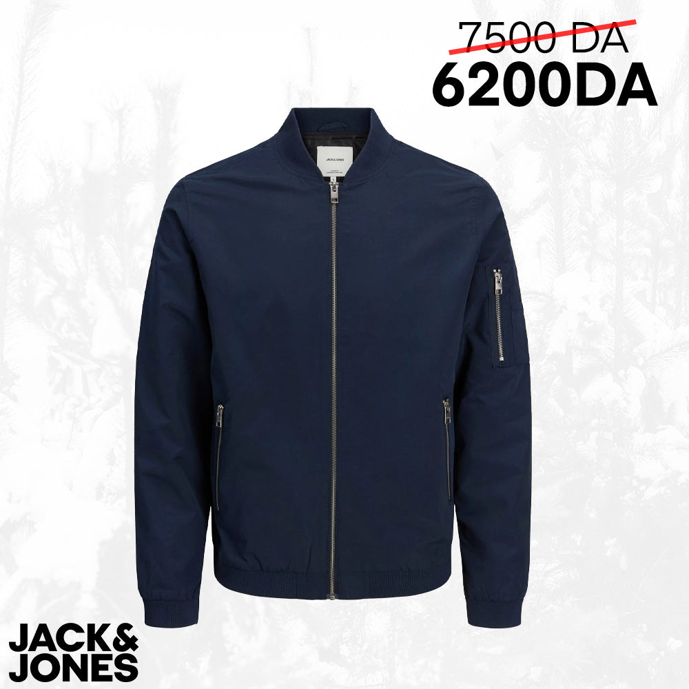 JACK & JONES BOMBER JOMER BOMBER BLEU NUIT - 12165203/SNW-MHI-2022 BLEU NUIT