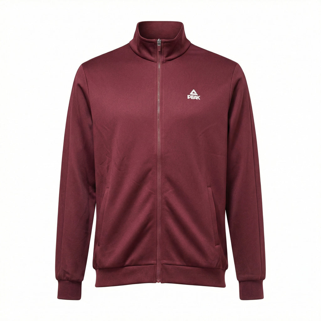 Peak Knitted Tracksuit Burgundy - FW94053-0090