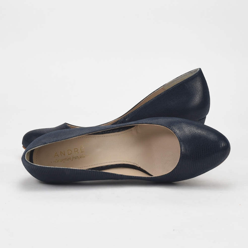 ANDRÉ ESCARPINS FEMME POMARA BLEU MARINE - 52134486242