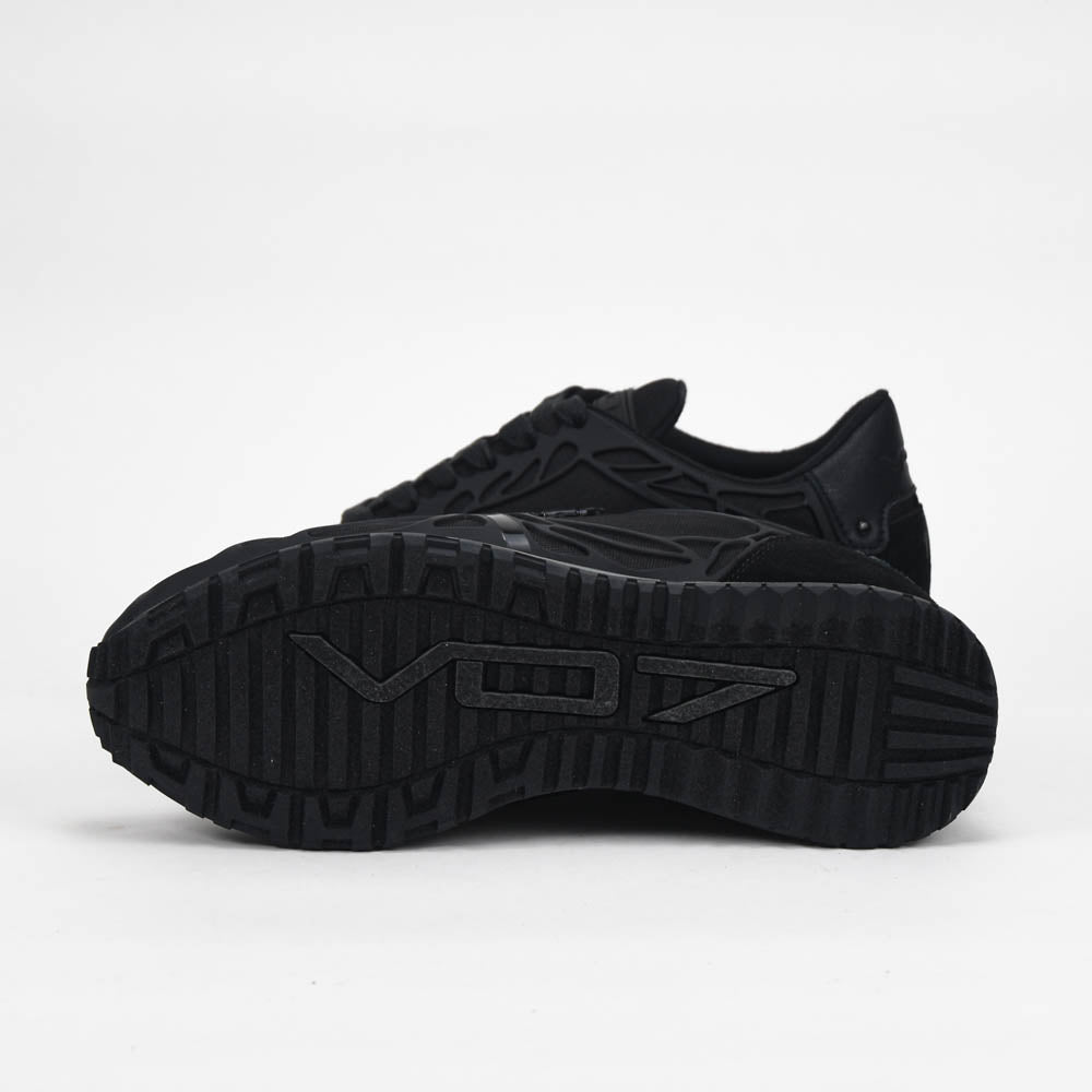 VO7 CHAUSSURE CASUAL MILAN HOMME NOIR - CH-MIL-RUB-BL