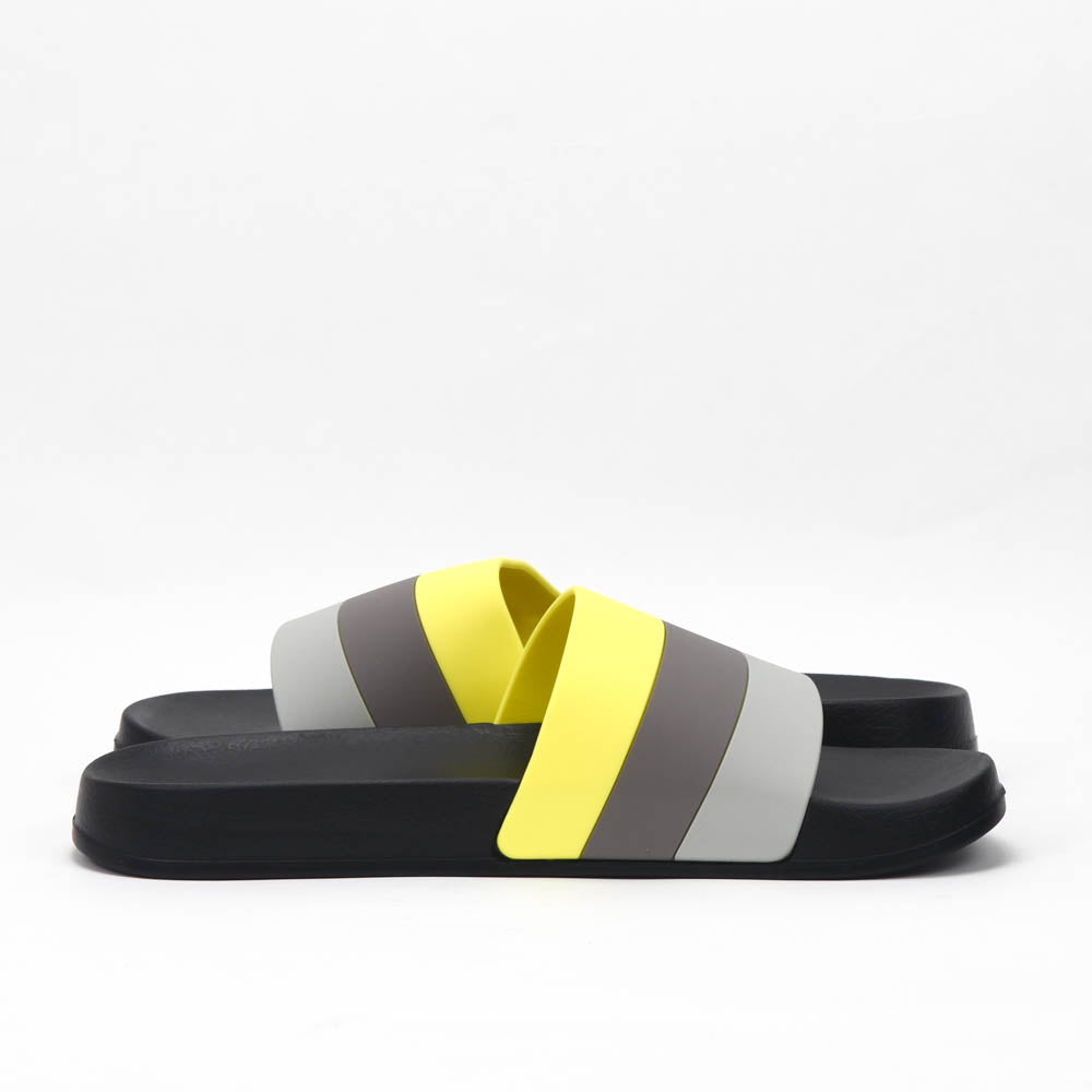 CHAMPION ALL AMERICAN Slide KK015 NBK/GREY/SYF - S22049-EM1-KK015