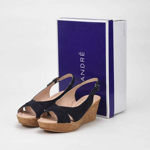 ANDRÉ SANDALES DESTINY FEMME MARINE - 52314436240