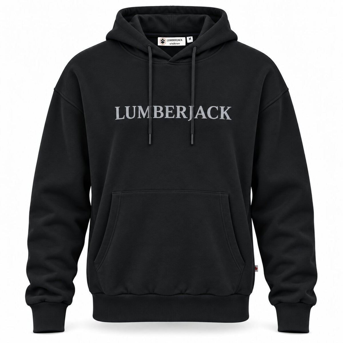 LUMBERJACK HOODIE - LBJ-00202-BLK