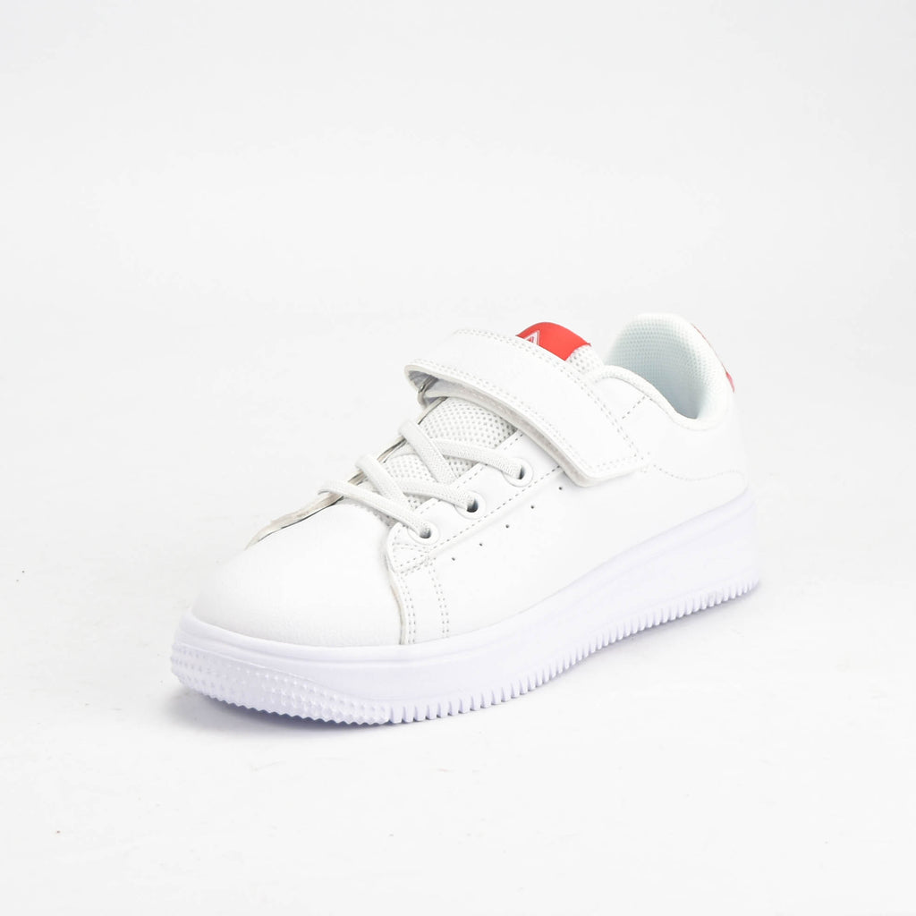 PEAK KIDS SHOES WHITE/RED - EK3902B-1060