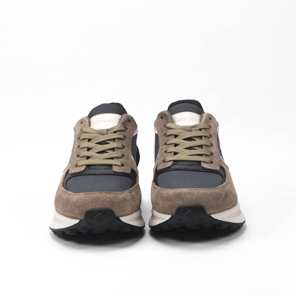 Harmont and Blaine Camoscio Tex Sneakers Homme - EFM252-060-A60-AE