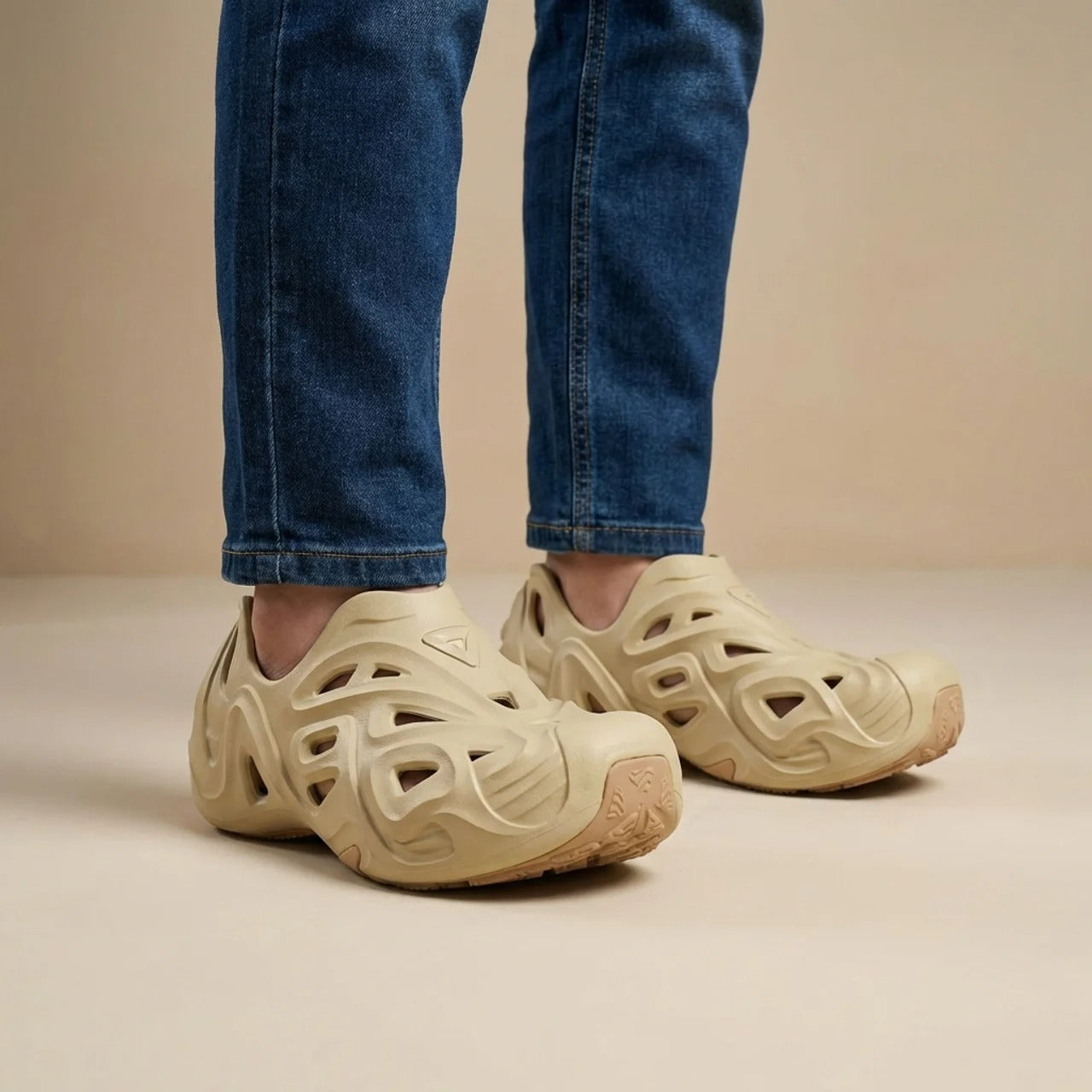 Peak Taichi Sandals Khaki - DL520791-E369