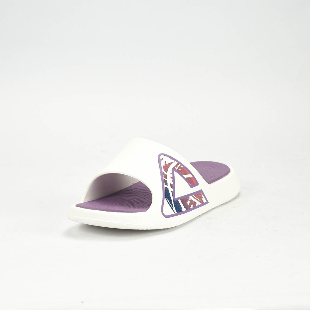 Peak Taichi Sports Slippers White/Purple - ET53098L-Z472