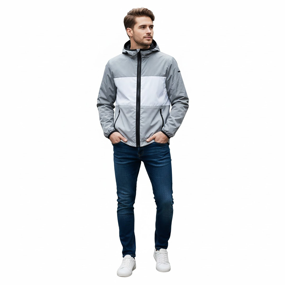 Geox Men\'s M Grecale HOOD Jacket - M0223CTC135-F8690
