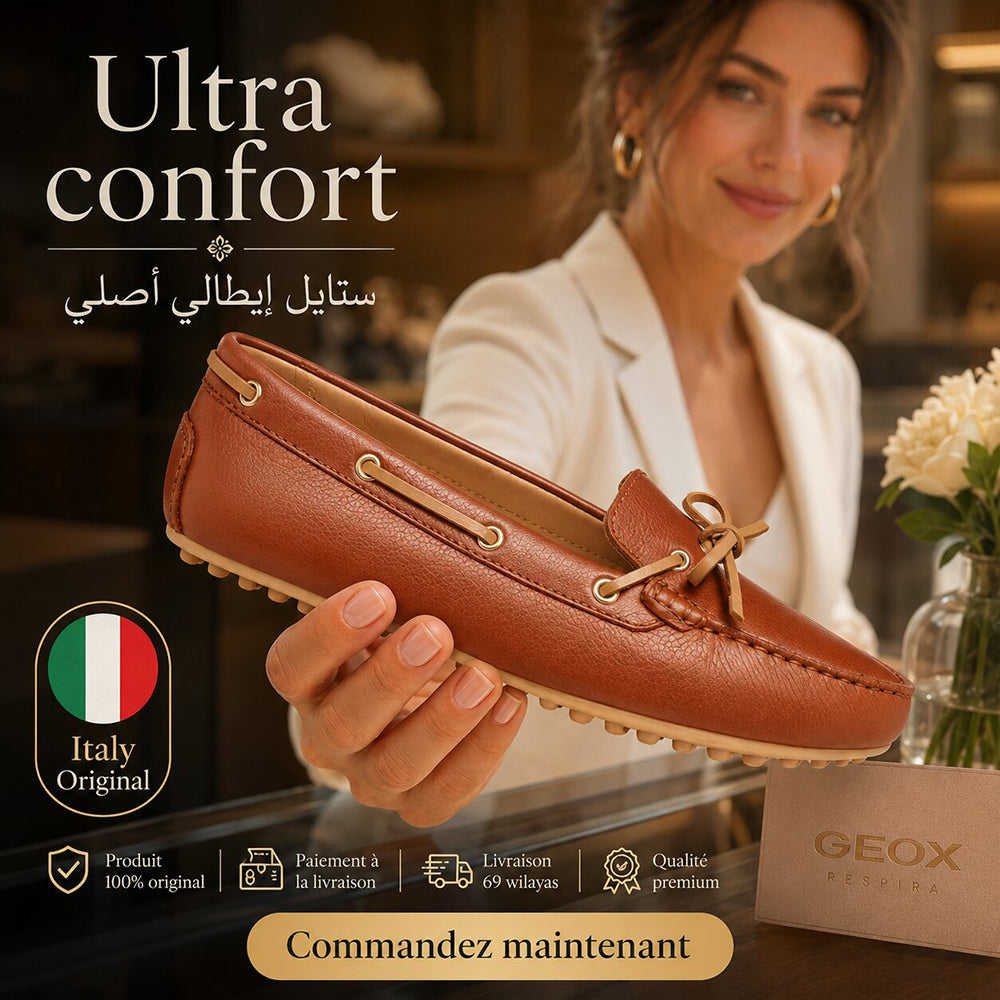 Geox Kalistena Woman Leather Loafers - D651JC04643-C6B5F