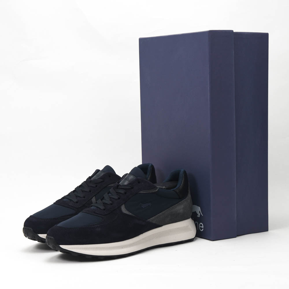 Harmont and Blaine Camoscio Tex Sneakers Homme - EFM252-060-A70-A6