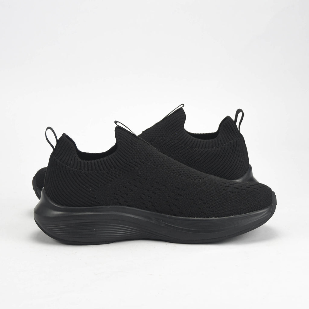 Peak Casual Slip On Shoes All Black - EW49298E-Y291
