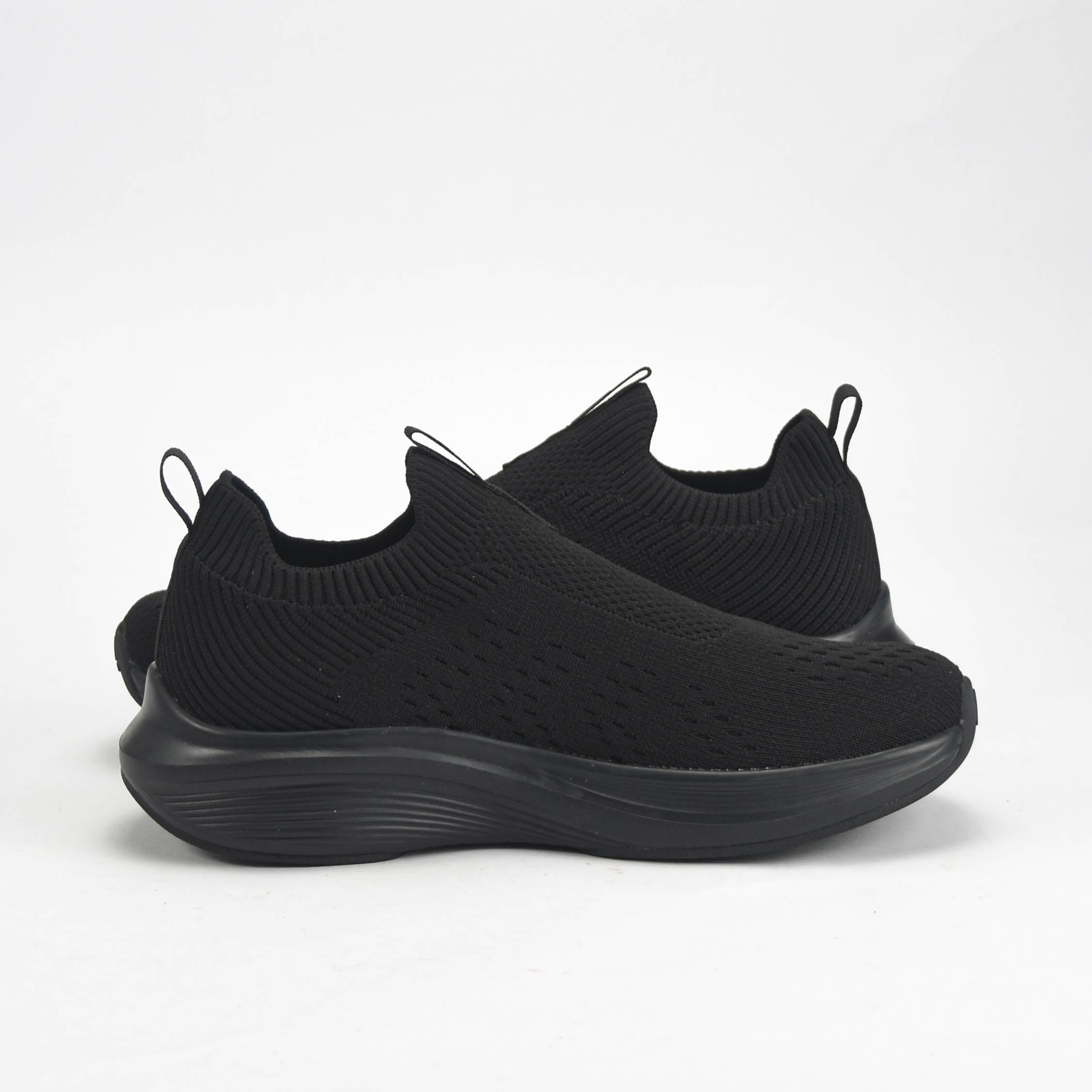 Peak Casual Slip On Shoes All Black - EW49298E-Y291
