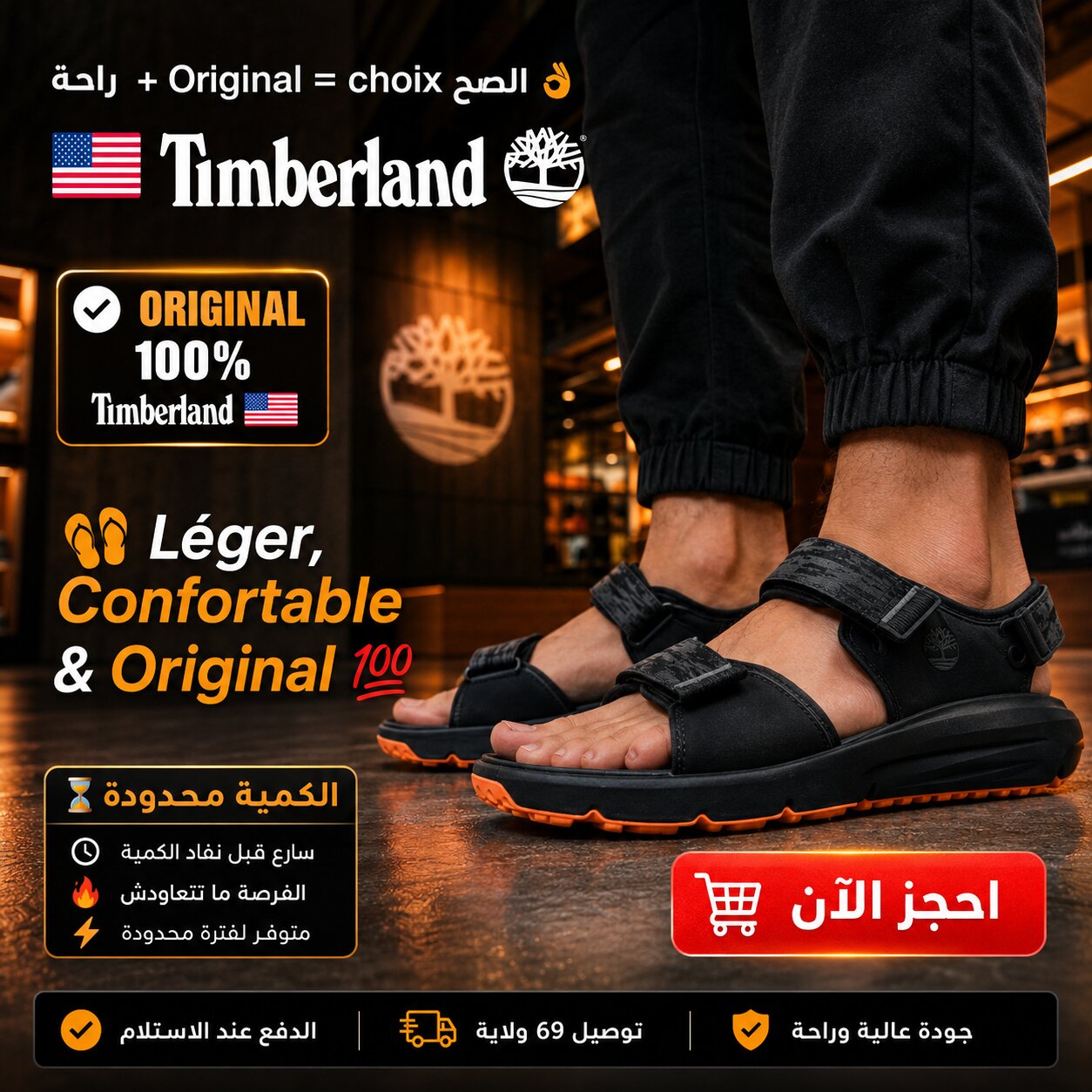 Timberland Sandales Homme - A6DPP-ETY