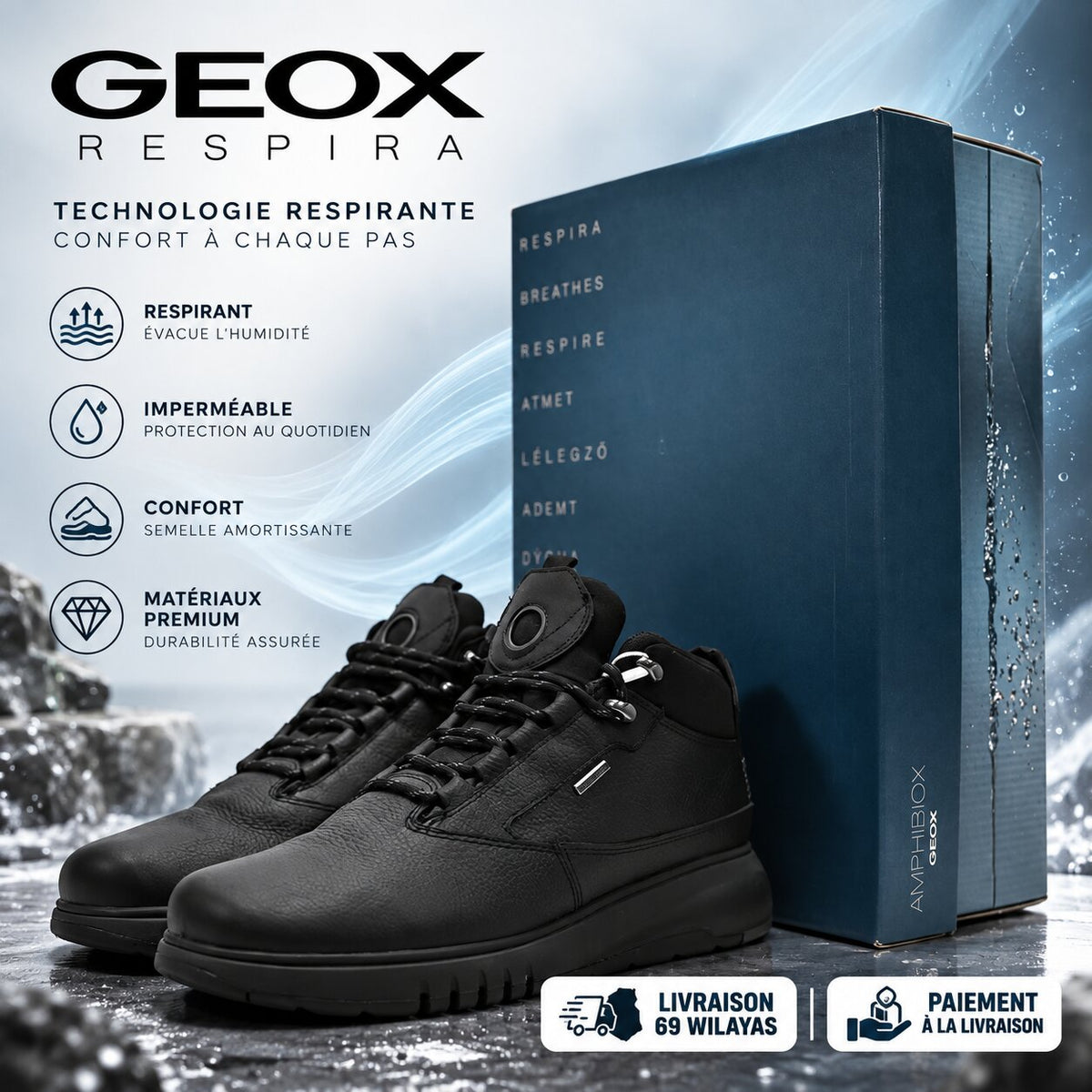 GEOX - FOOTWEAR - U04APA000FV-C9999