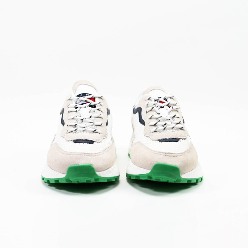 Tommy Hilfiger Men Sneakers - EM0EM01259-WHITE-GREEN