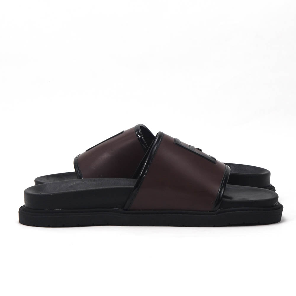 CLAQUETTES POUR HOMME - FF-02-MARRON