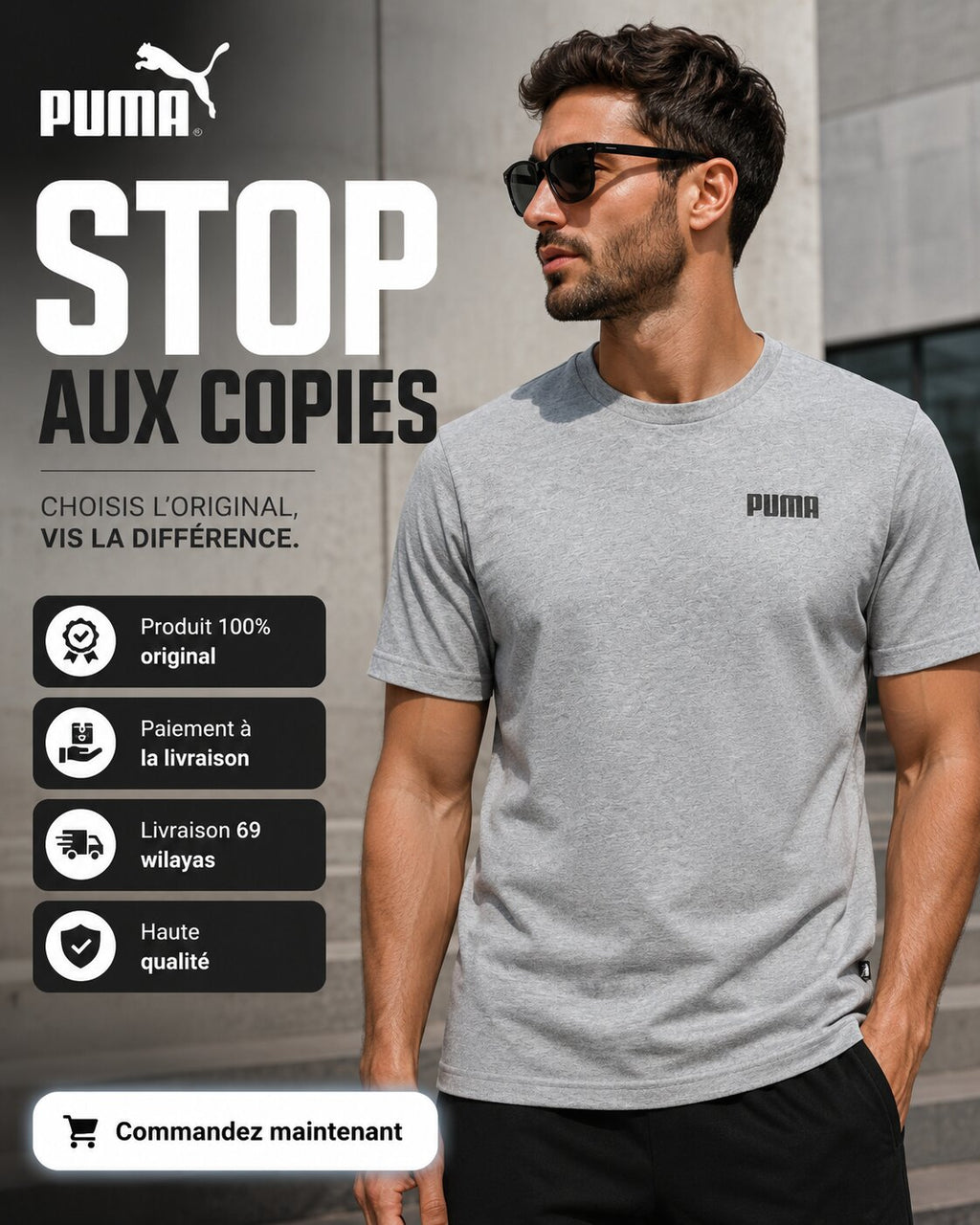 Puma Essentials Small Logo T-Shirt