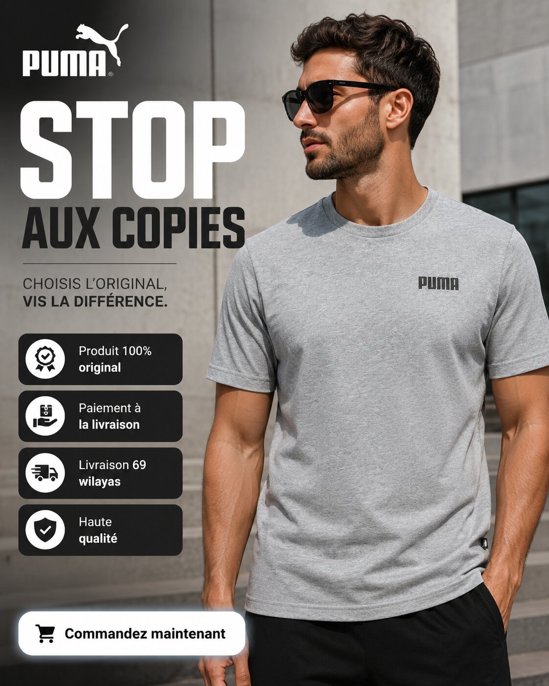 Puma Essentials Small Logo T-Shirt