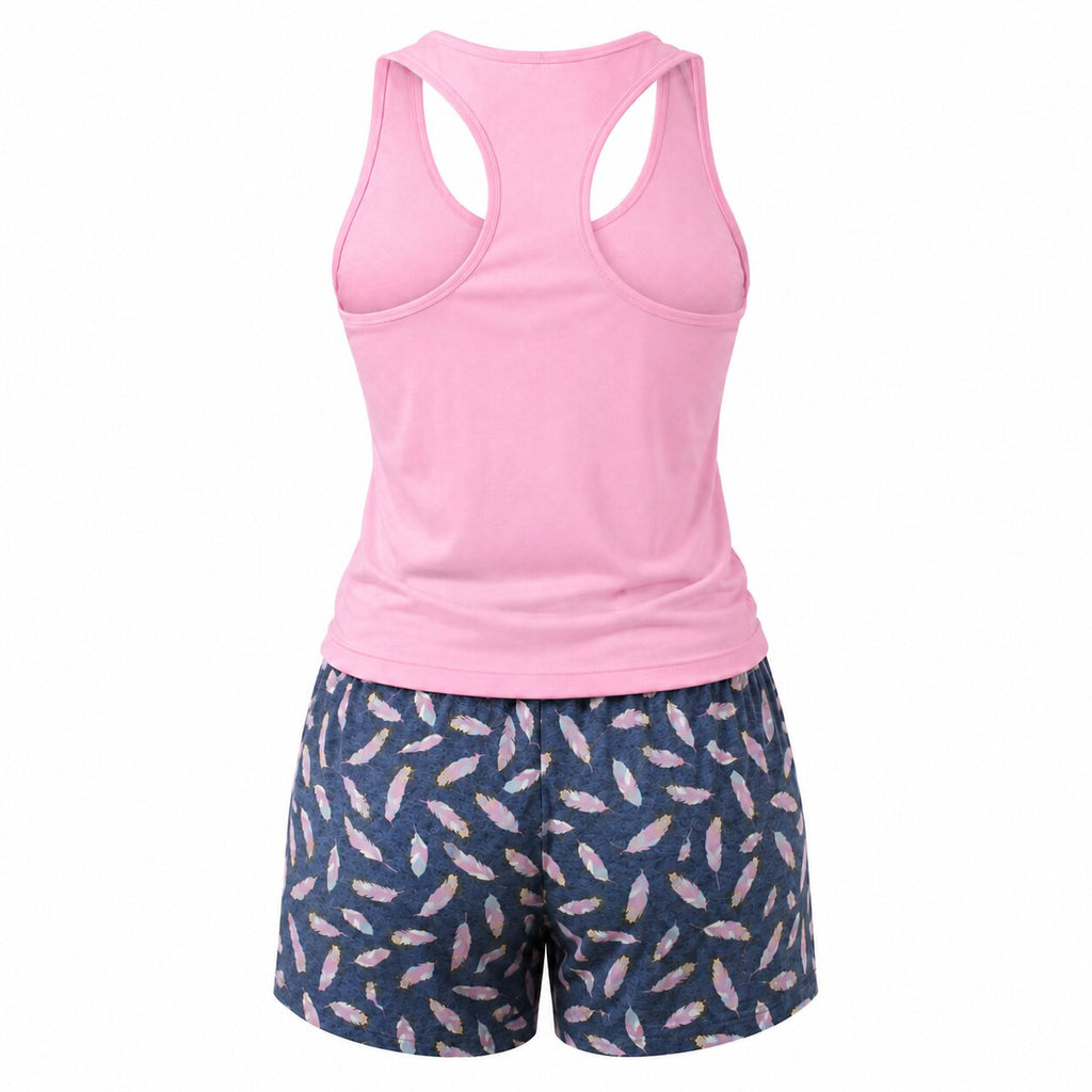 Pyjama d'Été Femme Rose - P-VIOLET-01