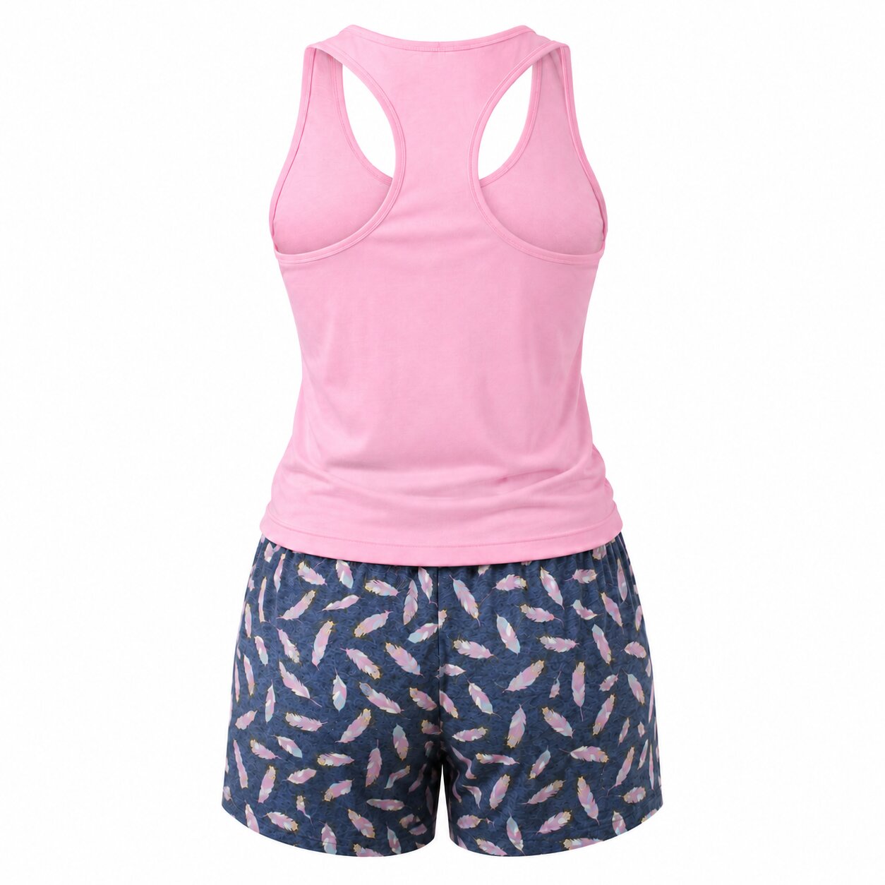 Pyjama d'Été Femme Rose - P-VIOLET-01