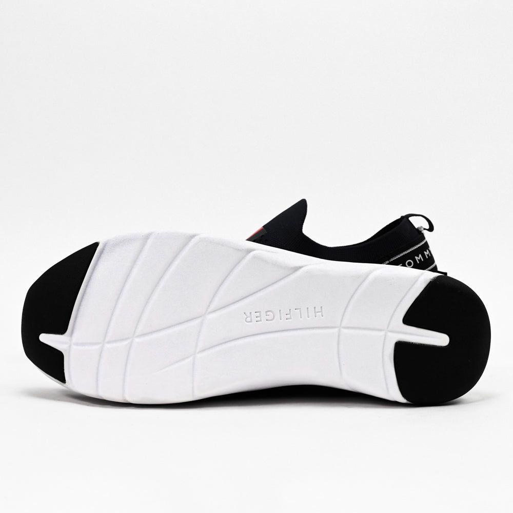 Tommy Hilfiger Low Cut Slip-On Sneakers - T3A4-30418-0702800-BLACK