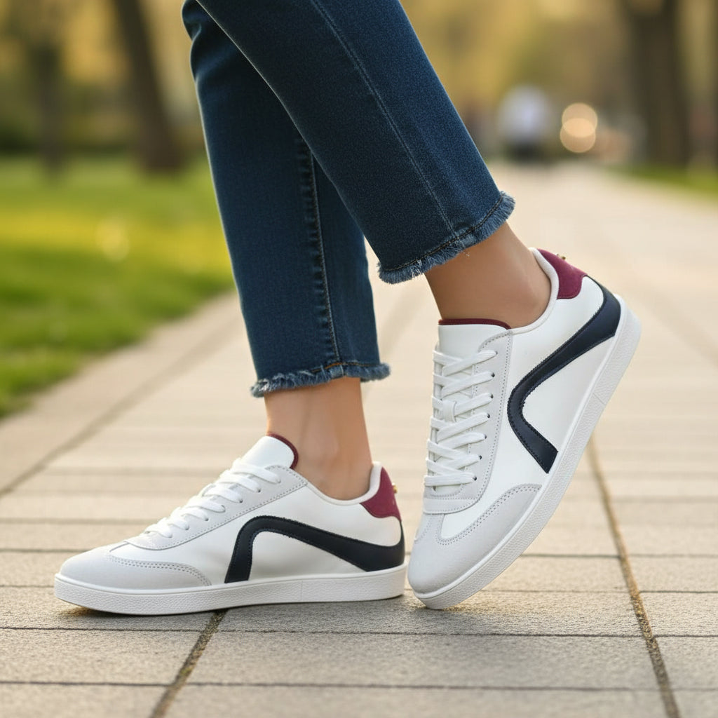 ANDRÉ BASKETS FEMME CALLISTA BLANC - 52149372700