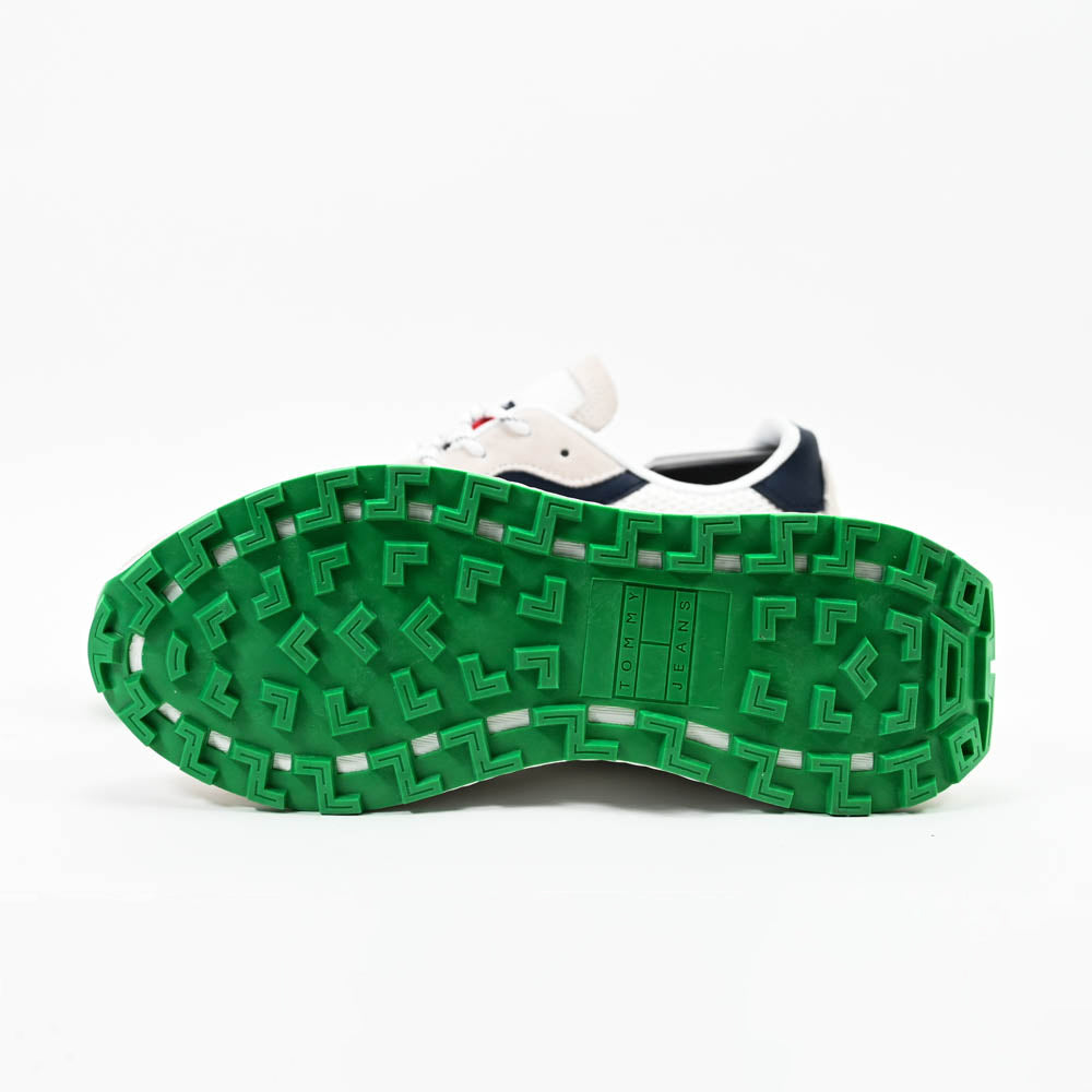 Tommy Hilfiger Men Sneakers - EM0EM01259-WHITE-GREEN